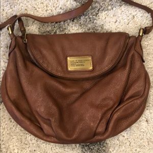 Leather crossbody